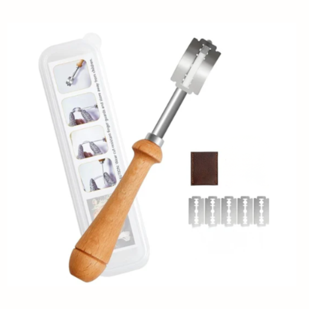 Bread Scorer With 5 Stainless Steel Razor Blades