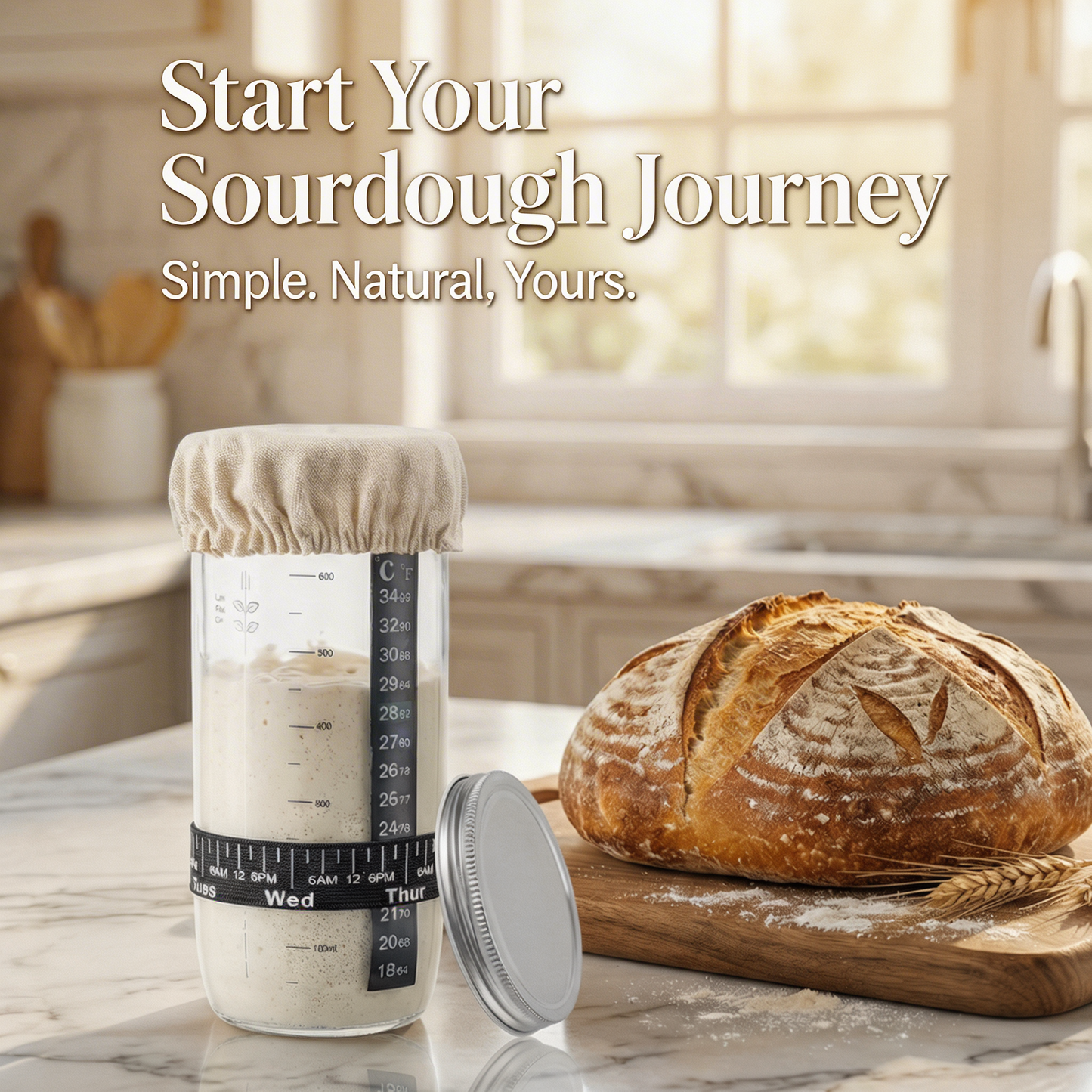 Sourdough starter kit