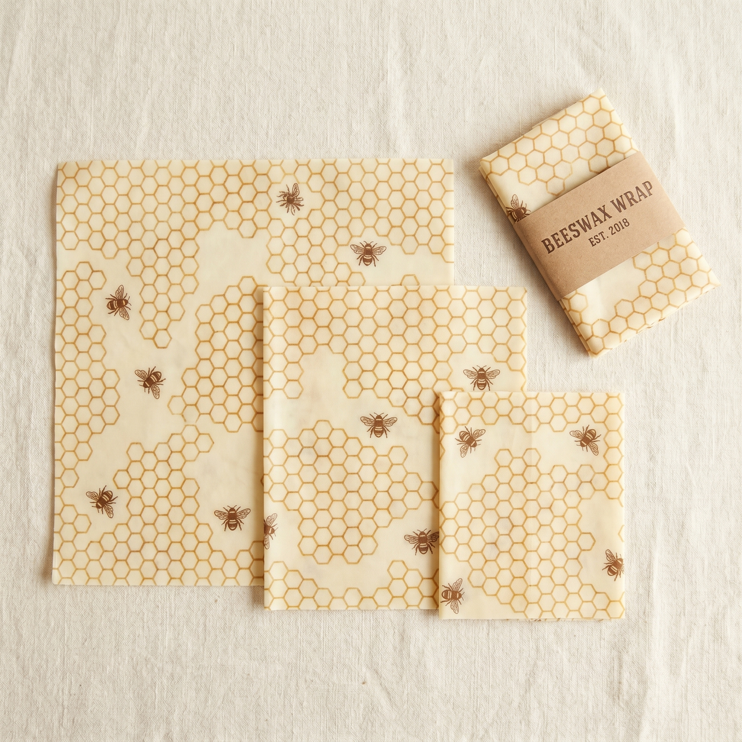 Brenner Beeswax Wrap for Food - S,M,L