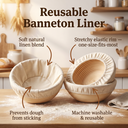 Elastic Banneton Liner